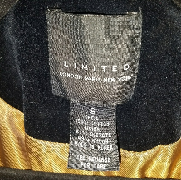 The Limited jetink-black jacket - Picture 3 of 8